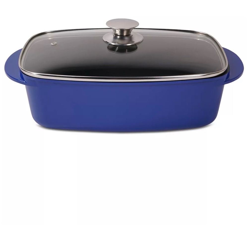 Pro 5.5-Qt. Aluminum Multi-Purpose Roaster with Lid